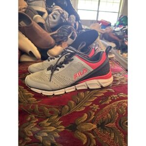 Fila Flash Attack Running Snicker Women Shoes Size 8  Gray